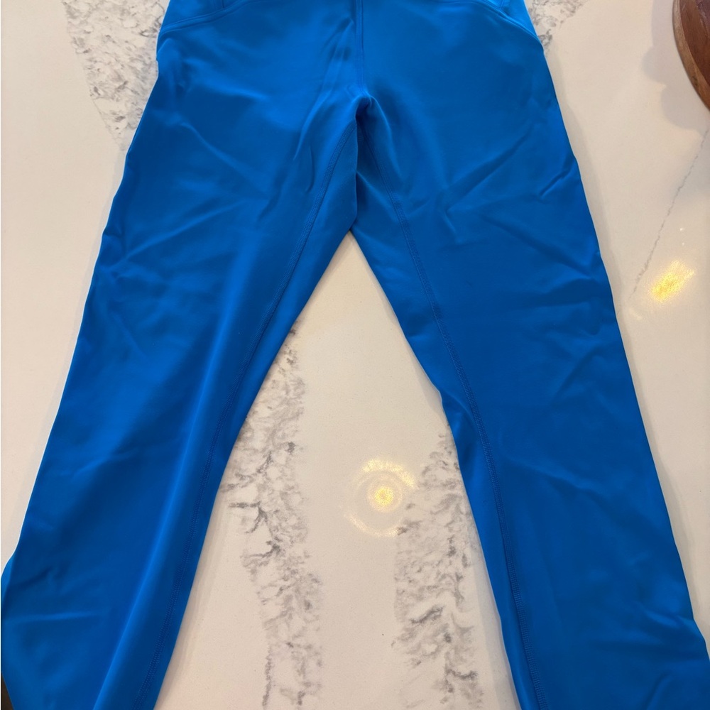 Lululemon Blue Leggings (Size 8)
